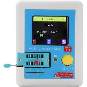 Multi Function Transistor Tester, Digital Lcd Display Electronic Component Analyzer, Automatic Device For Testing Inductance Diode Resistor Capacitor, Design Portable in Kuwait