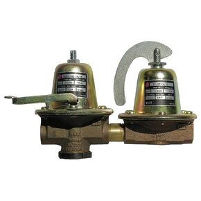 صمام تخفيض الضغط ثنائي الوحدة F-3 من Bell & Gossett مع تعبئة سريعة، وصلة Npt مقاس 1/2 بوصة، نحاس in Kuwait