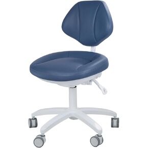 كرسي متحرك قابل للتعديل من REEHUT، كرسي دوار مريح لكرسي طبيب الأسنان من الجلد المصنوع من الألياف الدقيقة in Kuwait