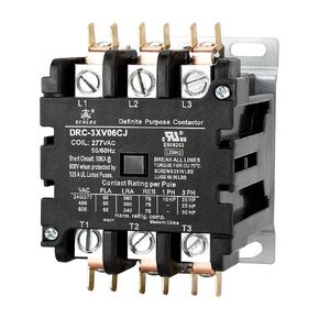 SUNLEE 60 Amp 75 RES 3 Pole 277v Coil SunLee DP Contactor A2L متوافق مع UL المعترف به والمعتمد لموصل الإضاءة UL 60335 المكافئ 42EF35AF in Kuwait