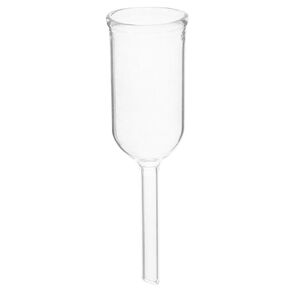 GANAZONO Glass Laboratory Filtration Funnel Cylindrical Borosilicate Glass Funnel 32Mm Diameter 120Mm Length for Scientific Chemistry and Student Lab Use in Saudi Arabia