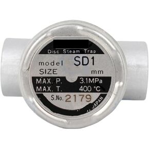 Thermodynamic Steam Trap SD1 Disc-Type Stainless Steel Steam Trap DN8 DN10 DN15 0.03~3.1MPa 400℃(SD1/DN8) in Saudi Arabia