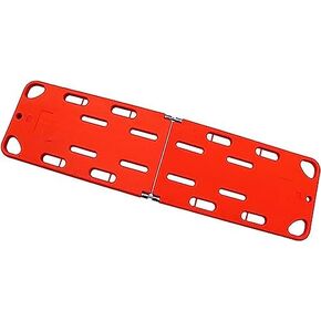Emergency Rescue Portable Scoop Stretcher - Plastic Life Board for First Responders, Spine Immobilization Backboard, Emergency Medical Rescue Equipment (Red) in Kuwait
