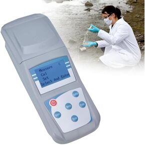 مقياس التعكر الرقمي المحمول ZD-801، ضوء منتشر 90 درجة، وظائف تخزين البيانات والاستعلام، مثالي للمختبر، ومعالجة المياه، وصناعة النبيذ - تحليل دقيق لجودة المياه in Kuwait