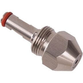 قطعتان من فوهة تفتيت الهواء من الفولاذ المقاوم للصدأ مع بخاخ مخروطي سيفون لموقد نفايات الزيوت - أنماط قابلة للتعديل (0.3 مم) in Kuwait