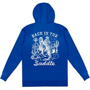 سترة بيسبول لايف ستايل 101 Saddle UP N Swing مع جيب أمامي للحقيبة، مقاسات البالغين S - 3XL in Kuwait