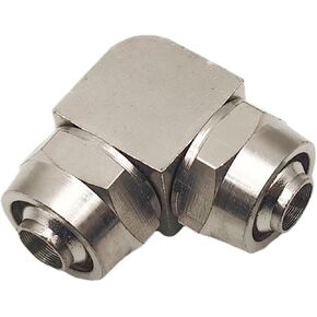 KLV النحاس مطلي النيكل اتصال سريع تركيب هوائي موصل سريع الهواء لأنبوب خرطوم 4 6 8 10 12 14 16 مللي متر (KLV16 (للخرطوم 16 مللي متر)) in Kuwait