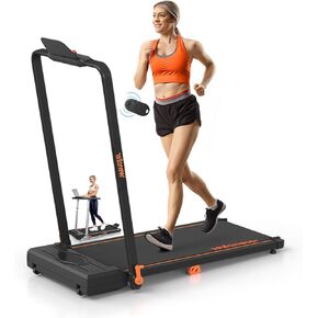 WENOKER Walking Pad Treadmill, Under Desk Treadmill, Portable Treadmill for Home Office, Compact Quiet Desk Treadmill, Jogging Running Machine with Remote Control & LED Display, Installation Free in Kuwait
