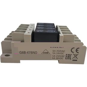 G6B-4BND G6B-47BND G6B-48BND وحدة محطة التتابع 5VDC 24VDC وقاعدة (G6B-48BND 24VDC) in Kuwait