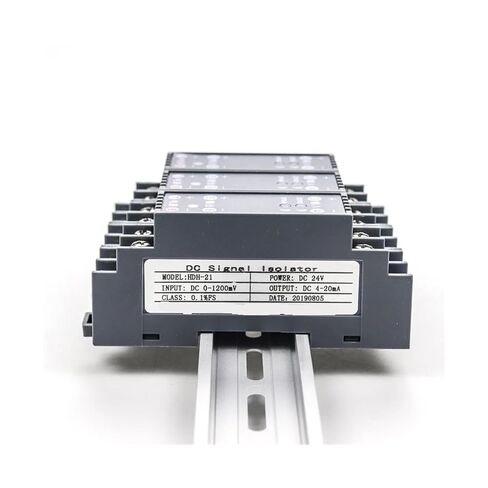 1pcs 1 in 1 Out 4-20 to 0-10V Active Passive Signal Isolator Current Voltage Signal Converter 1 in 1 Out(0-20MA Input_4-20MA) in Kuwait