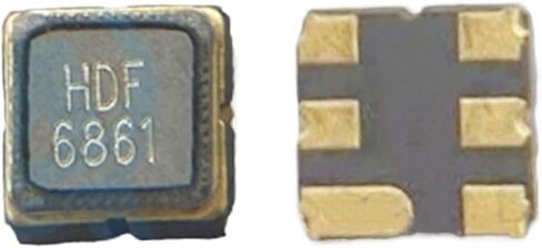 (2pcs) 868.35MHZ 868.35M HDF6861 SMD 3030 SAW FILTER 3.0 * 3.0MM 6PIN Acoustic Meter Resonator HDF868.35 F868.35 in Saudi Arabia