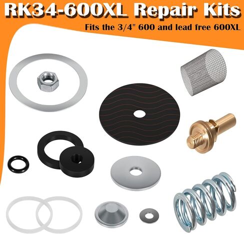 بديل لمجموعة إصلاح RK34-600XL، متوافق مع 3/4 بوصة 600 و600XL in Kuwait