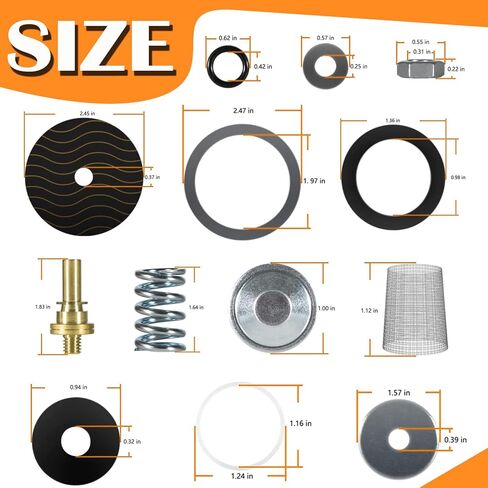 بديل لمجموعة إصلاح RK34-600XL، متوافق مع 3/4 بوصة 600 و600XL in Kuwait