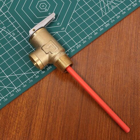 1/2 "NPT RV 0.7MPa صمام تخفيف درجة الحرارة والضغط، صمام أمان نحاسي سميك، صمام تخفيف درجة الحرارة والضغط لسخان المياه RV لخزانات سخان المياه الساخنة (DN15-1pc) in Kuwait