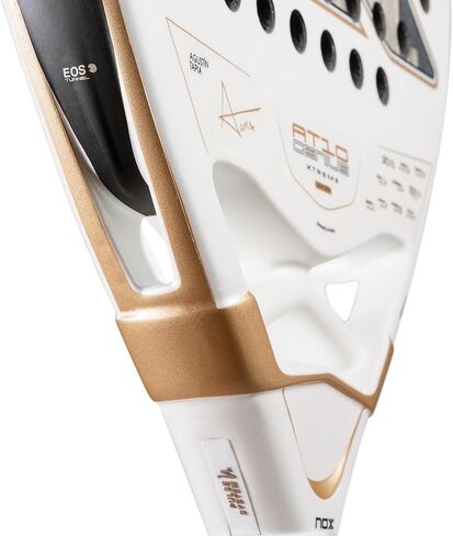 مضرب NOX Padel AT10 Genius 12K الشب Xtrem 2026 | أجوستين تابيا دمعة بالا باديل | نظام توازن الوزن، وجه كربون الشب 12 قيراط، HR3 Black Eva | رشاقة نفق EOS، وقبضة مخصصة، وسطح دوران مزدوج in Kuwait