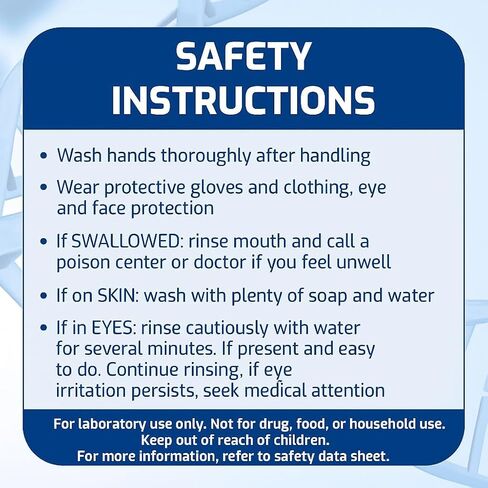 2 × 2 مل - فهم تحليل البول - تقنيات تحليل البول للتدريب التعليمي - محلول صناعي مركز - للاستخدام المختبري فقط in Kuwait