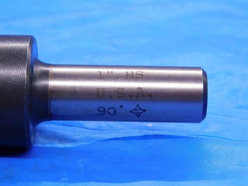 فلوت واحد جديد CTD 90 درجة 1 بوصة ضياء HSS غاطس 1/2 عرقوب صنع في الولايات المتحدة الأمريكية 1.0 - AB0495CU2 in Saudi Arabia