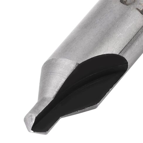 6Pcs Combined Drill and Countersink, 60 Degree HSS Center Drill Bits Centering Drills Set, Double End Drill Bit for Metalworking, 1/1.5/2/2.5/3/5mm in Kuwait