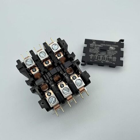 SUNLEE 60 Amp 75 RES 3 Pole 277v Coil SunLee DP Contactor A2L متوافق مع UL المعترف به والمعتمد لموصل الإضاءة UL 60335 المكافئ 42EF35AF in Kuwait