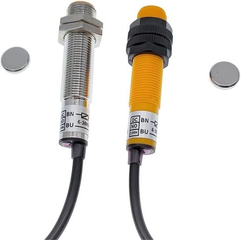 1pcs Counter Magnetic Switch SJM12-10D1 Metal Sensor Proximity Switch M12 NPN DC 6-36V Normally Open 200mA 2 Wire NO(Sjm12-10d1 Metal) in Saudi Arabia
