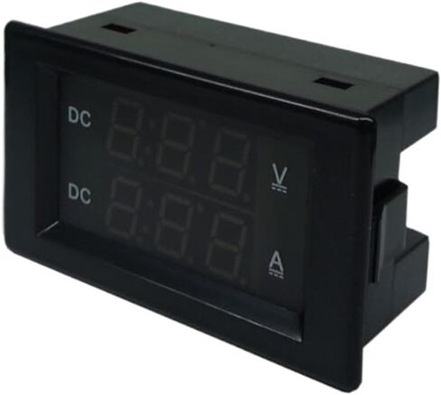 DC Voltmeter Ammeter DC 5-100V DC 0-20A DC LED Digital Voltage Current Dual Meter Volt Amp Meter Voltage Tester Sensor in Saudi Arabia