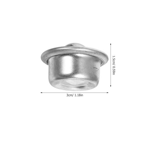 Zerodeko 16pcs 5/8 Inch Carbon Steel Ball Casters Roller Bearings Universal Swivel Furniture Caster Wheels Heavy Duty Load Transfer for Industrial Equipment and Material Handling Systems in Saudi Arabia