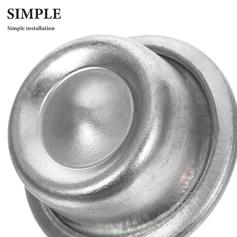 Zerodeko 16pcs 5/8 Inch Carbon Steel Ball Casters Roller Bearings Universal Swivel Furniture Caster Wheels Heavy Duty Load Transfer for Industrial Equipment and Material Handling Systems in Saudi Arabia