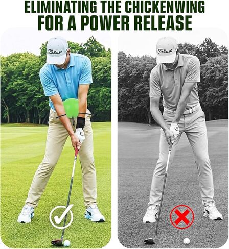 The Connector Golf Training Aid, Golf Swing Trainer for Posture Correction, Arm Structure & Proper Swing Mechanics, Golf Swing Training Aid are Suitable for All Levels of Golfers in Saudi Arabia