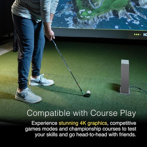 Uneekor EYE MINI CORE Golf Launch Monitor & Simulator, 15 Ball Data Points, Near-Zero Latency, Works with GSPro, TGC19 & E6 in Saudi Arabia
