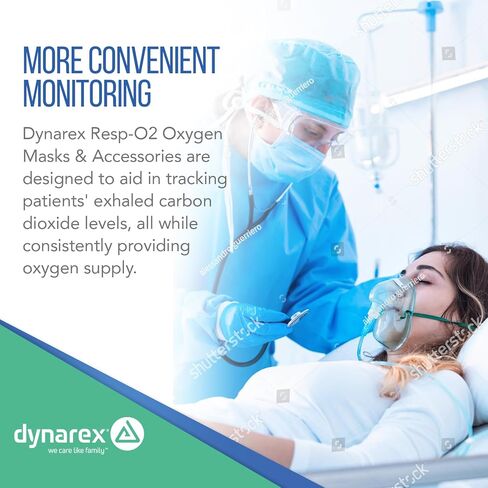 Dynarex 33087 Oxygen CO2 Pressure Line Filter, Pack of 50 in Saudi Arabia