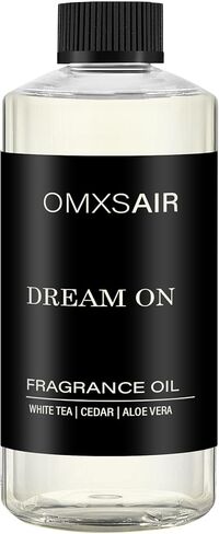 حلم زيت الناشر الفندقي على زيت أساسي بدون ماء يدوم طويلاً للمساحات الكبيرة | مزيج الشاي الأبيض والفانيليا وخشب الأرز | زيت معطر للعلاج بالروائح | للمكتب المنزلي (500 مل/16.9 أونصة سائلة) in Kuwait