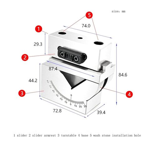 AP60 Scale Wheel Dresser, Adjustable Angle in Saudi Arabia