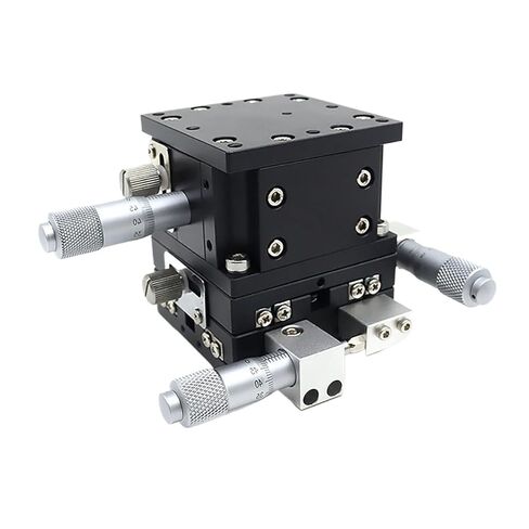 XYZ axis 80 * 80mm LD80-L-2 Slide Manual Displacement high-Precision Double Horizontal Rail in Saudi Arabia