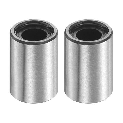 uxcell 4Pcs LM10UU Linear Ball Bearings, 10mm Bore Dia, 19mm OD, 29mm Length Double Side Rubber Seal Linear Motion Bearing for 3D Printer CNC Machine Applications, ABEC3 in Saudi Arabia