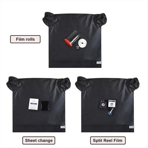 Darkroom Bag Outdoor Film Changing Developing Darkroom Bag 22.8 * 21.6'' Accessory in Saudi Arabia