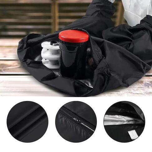 Darkroom Bag Outdoor Film Changing Developing Darkroom Bag 22.8 * 21.6'' Accessory in Saudi Arabia