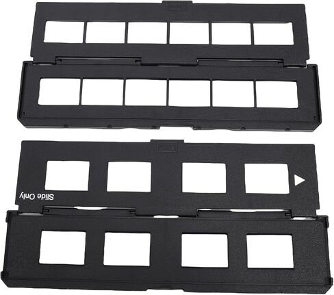 LICAEVEY 35mm Negative Strip Holder, 6 Frames & 4 Frames Slide Film Holder for 35mm Film Scanners, Easy to Use, Protects and Flattens Film Edges in Saudi Arabia