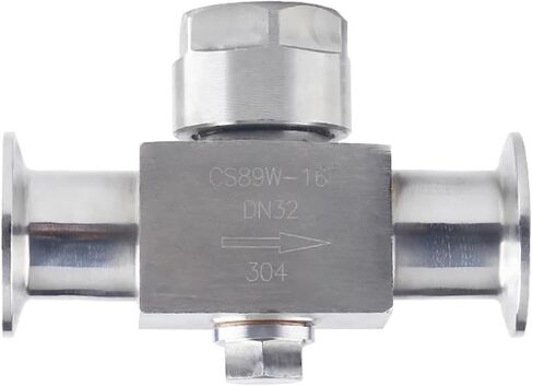 1.5" Tri-clamp Steam Trap Clamp Quick Disc Type 304 Stainless Steel Steam Trap CS89W-16P Thermal Power(OD19mm XTC 50.5) in Saudi Arabia