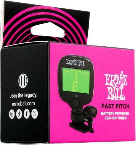 Ernie Ball Fast Pitch Clip-on Tuner (P09644) in Saudi Arabia