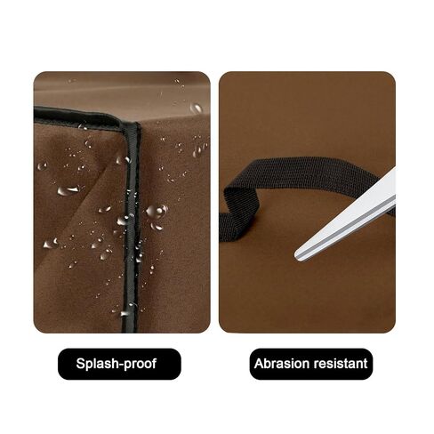 Dust Cover for Iceman by Chefman Slush-Ease 68oz Slushie Machine,Heavy Protective Frozen Drink Maker Cover Case for SLUSHi Slushy Machine for Home,Dustproof Nylon Lid (Brown) in Saudi Arabia