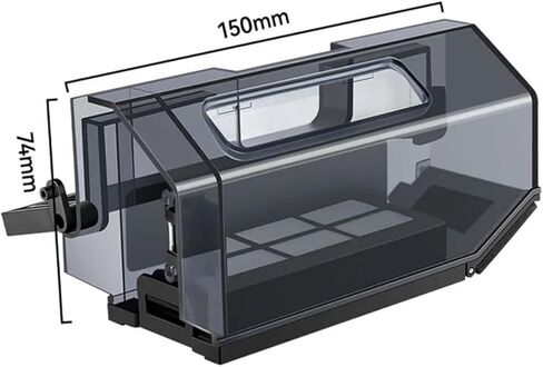 قطع غيار المكنسة الكهربائية KAFTKO سلة الغبار. متوافق مع ديبوت X5 / X5 Pro / X5 Omni / X5 Pro Omni / X5 Pro Plus / X5 Pro Ultra in Kuwait
