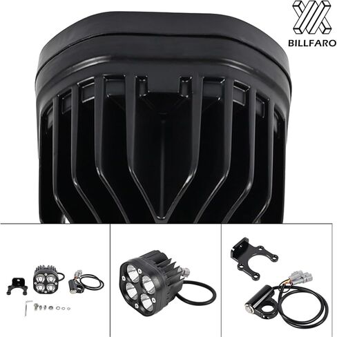 مصباح الأمامي الأمامي المصباح الأمامي للدراجة الأمامية ، قابس N Play Light Bar مع التبديل لـ Sur Ron Light Bee X S Segway X160 X260 Dirt Bike (مصباح بيضاوي) in Saudi Arabia