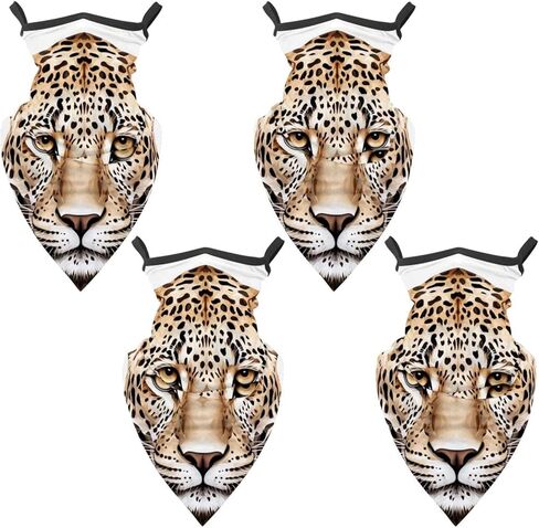 4 Pieces Summer UV Protection Cooling Neck Gaiter Face Clothing Neck Gaiter Mask Scarf Sunscreen Breathable Bandana, Snail in Kuwait