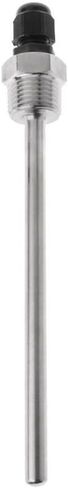 304 Stainless Steel Thermowell for BSP G 1/2 Inch Thread, Temperature Sensor Protection Sleeve with 6mm ID 8mm OD, Max 250C 2Mpa, Compatible with Solar Water Heater(200mm) in Kuwait