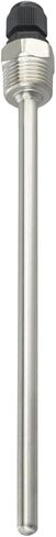 304 Stainless Steel Thermowell for BSP G 1/2 Inch Thread, Temperature Sensor Protection Sleeve with 6mm ID 8mm OD, Max 250C 2Mpa, Compatible with Solar Water Heater(200mm) in Kuwait