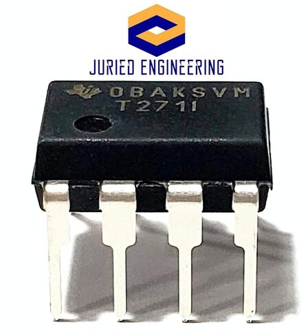 TLV271IP TLV271 T271IP Single 16V, 3MHz, 550-uA/ch, Rail-to-Rail Output Operational Amplifier Op Amp Breadboard-Friendly IC DIP-8 (1 Piece) in Saudi Arabia