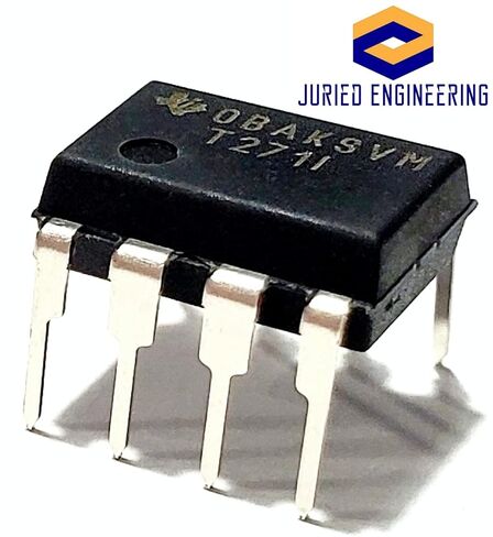 TLV271IP TLV271 T271IP Single 16V, 3MHz, 550-uA/ch, Rail-to-Rail Output Operational Amplifier Op Amp Breadboard-Friendly IC DIP-8 (1 Piece) in Saudi Arabia