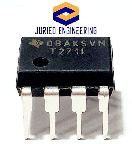 TLV271IP TLV271 T271IP Single 16V, 3MHz, 550-uA/ch, Rail-to-Rail Output Operational Amplifier Op Amp Breadboard-Friendly IC DIP-8 (1 Piece) in Saudi Arabia