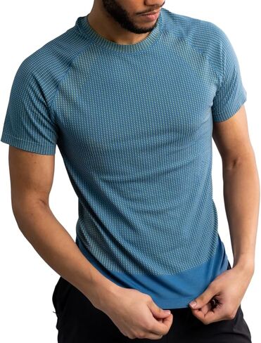 قميص رياضي للرجال من Incrediwear يعمل بالأشعة تحت الحمراء - قميص للتمرين عالي الأداء للرجال يعزز الدورة الدموية ويسرع عملية التعافي من الارتداء النشط in Kuwait