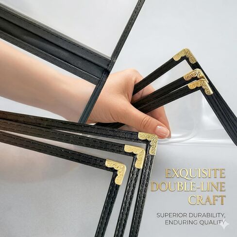 أغطية القائمة 8.5 × 11 بوصة - 3 صفحات 6 مشاهدات أغطية قائمة المطاعم، كتيب قائمة بلاستيكي متين للاستخدام اليومي في المطاعم in Kuwait